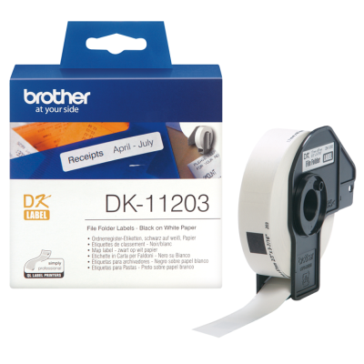 Brother P-Touch Dosyalama Etiketi 17mmx87mm DK11203