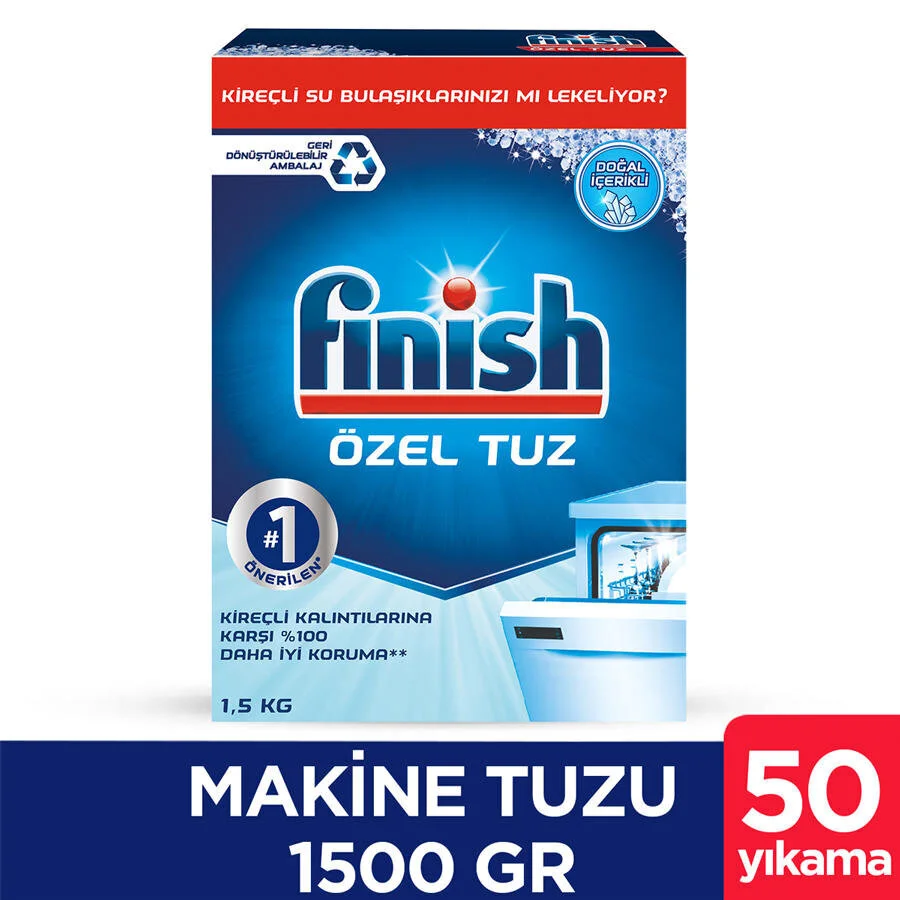 Finish Bulaşık Makinesi Tuzu 1.5kg - Thumbnail