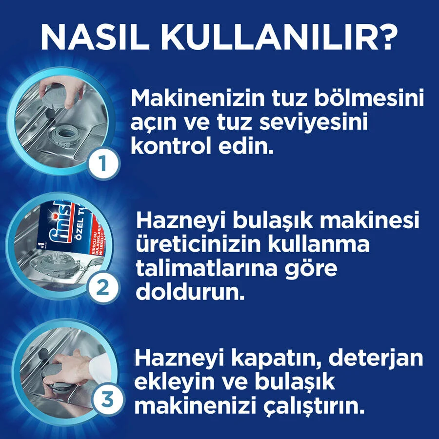Finish Bulaşık Makinesi Tuzu 1.5kg