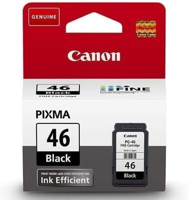 Canon PG-46 Black Siyah Mürekkep Kartuş E404-414-474 E3140