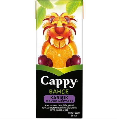 Cappy Meyve Suyu Karışık 200ml 27li