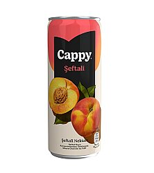 Cappy Meyve Suyu Şeftali 330ml 12 li