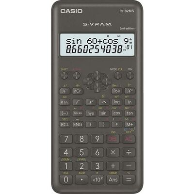 Casio Bilimsel Hesap Makinesi FX 82MS 2. Nesil