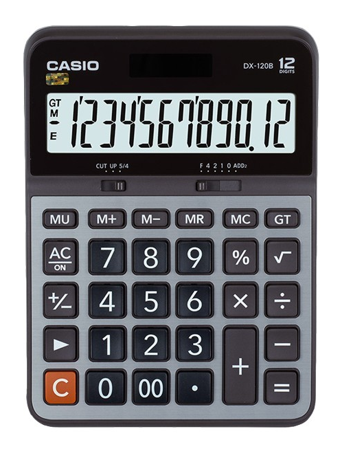 Casio Hesap Makinesi 12 Hane Dx-120b