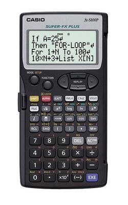 Casio Hesap Makinesi Bilimsel FX-5800P