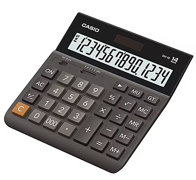 Casio Hesap Makinesi DH-14 Masaüstü 14 Hane - 1