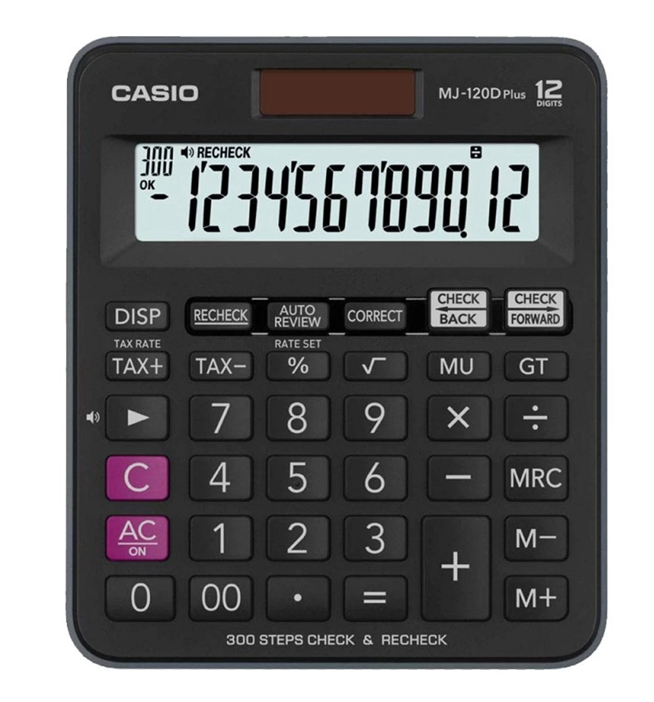 Casio Hesap Makinesi Mj-120d Plus