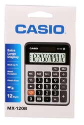 Casio MX-120B 12 Hane Masa Üstü Hesap Makinesi - Thumbnail