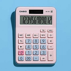 Casio MX-12B-PKLB Açık Pembe+Açık Mavi 12 Hane Masa Üstü Hesap Makinesi - 2