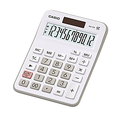 Casio MX-12B-WE Beyaz 12 Hane Masa Üstü Hesap Makinesi