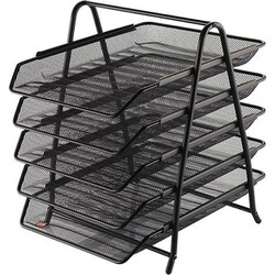 Cassa - Cassa Evrak Rafı Metal 5li Siyah 8935 Cassa - Cassa Evrak Rafı Metal 5li Siyah 8935