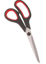 Cassa - Cassa Makas Asis 19cm Siyah-Kırmızı