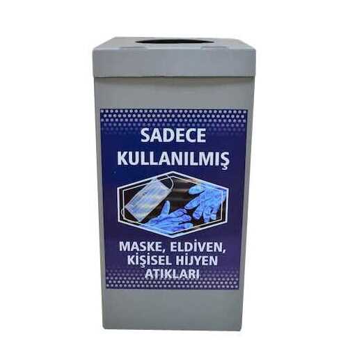 Ceymop Maske-eldiven Tıbbi Atık Kutusu 70lt