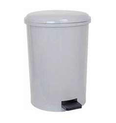 Ceymop - Ceymop Çöp Kovası Pedallı 40 lt Gri CYP-1505