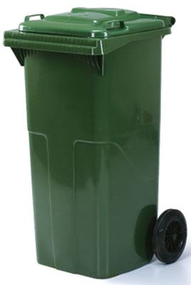 Ceymop Konteyner Pedallı Yeşil 90 lt  - 1