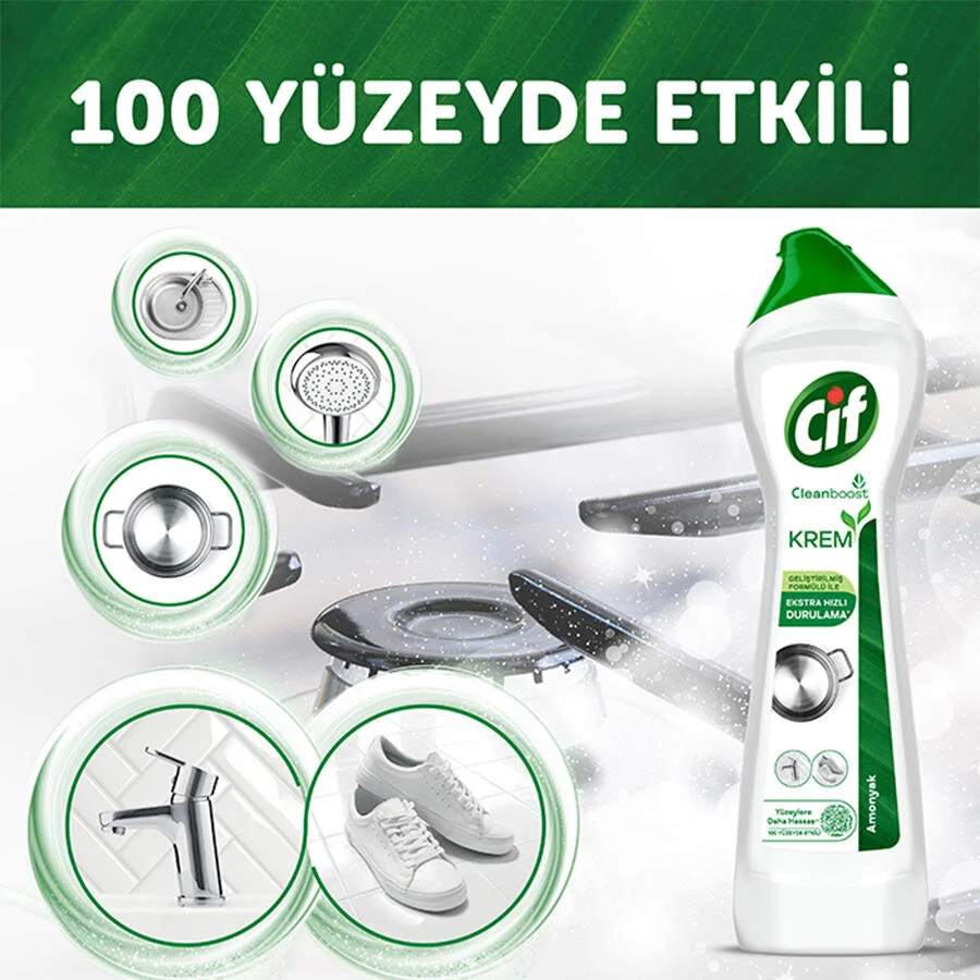 Cif Krem Amonyaklı 500ml