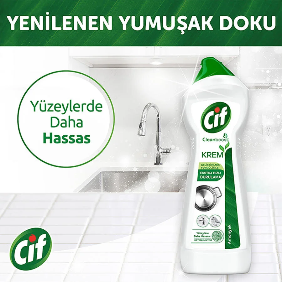 Cif Krem Amonyaklı 750 ml