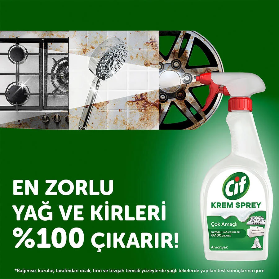 Cif Krem Sprey Krem Gücü 750ml - Thumbnail