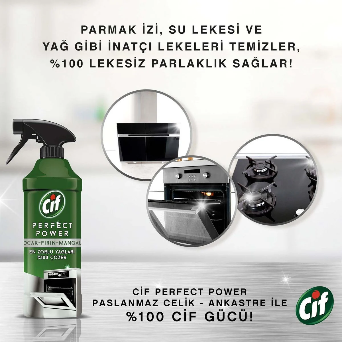 Cif Sprey Perfect Power Fırın ve Ocak 435ml - Thumbnail