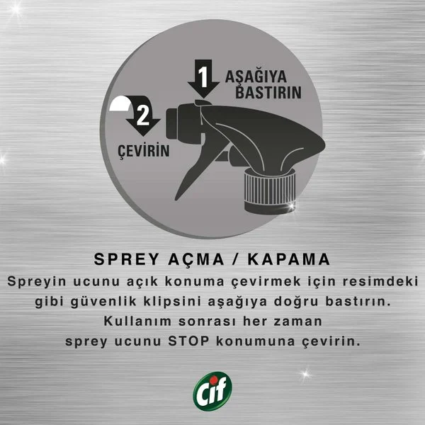 Cif Sprey Perfect Power Fırın ve Ocak 435ml - Thumbnail