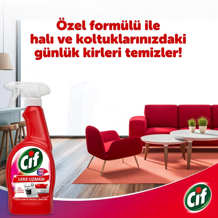 Cif Sprey Ultra Hız Leke Uzmanı 750 ml