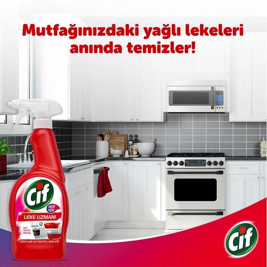 Cif Sprey Ultra Hız Leke Uzmanı 750 ml - Thumbnail