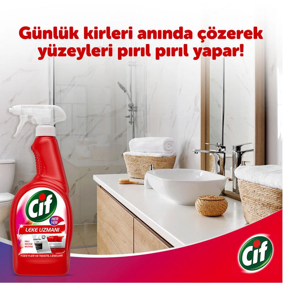 Cif Sprey Ultra Hız Leke Uzmanı 750 ml - Thumbnail
