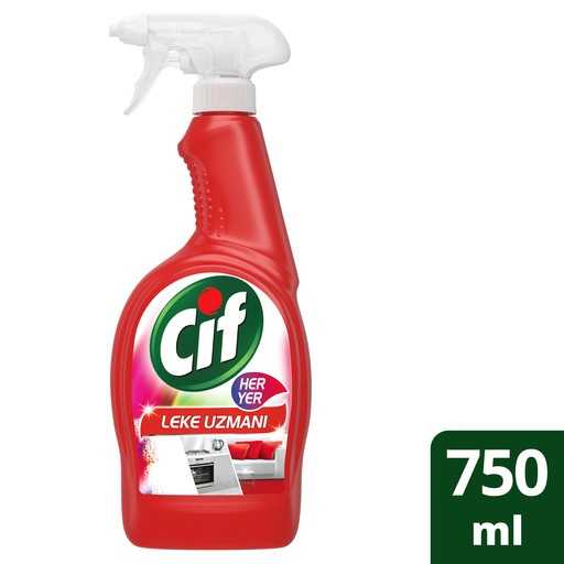 Cif Sprey Ultra Hız Her Yer Leke Uzmanı 750ml