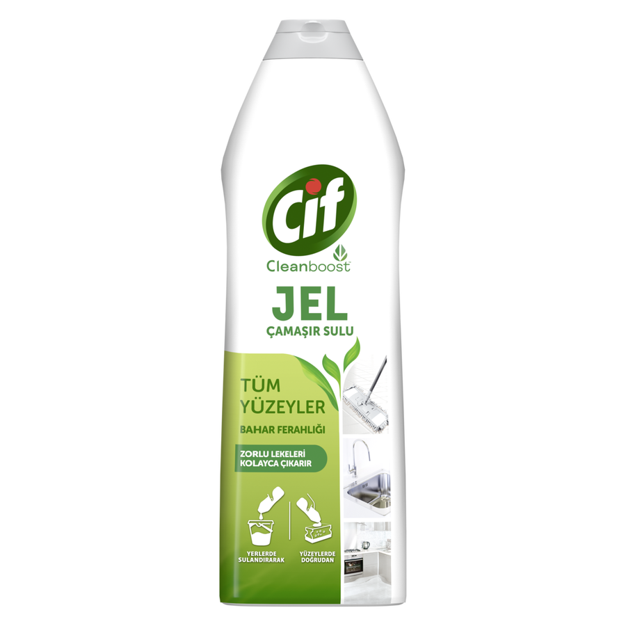 Cif Tüm Yüzeyler Bahar Ferahlığı Banyo-mutfak 750ml