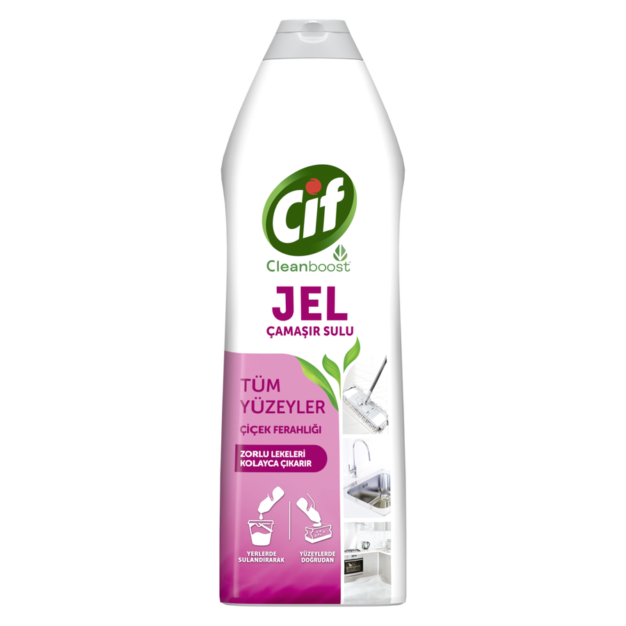 Cif Tüm Yüzeyler Çiçek Ferahlığı Banyo-mutfak 750ml