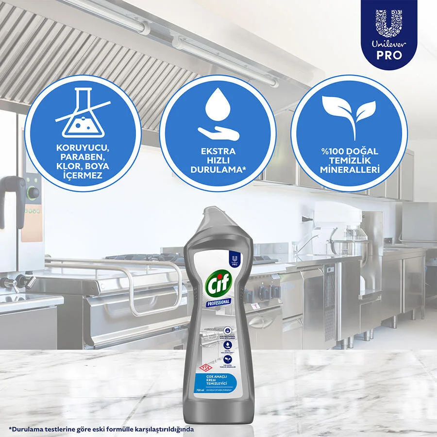 Cif U-Pro Krem Temizleyici 750 ml 