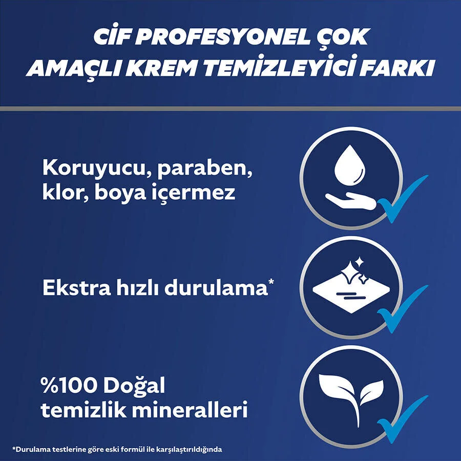 Cif U-Pro Krem Temizleyici 750 ml - Thumbnail