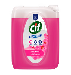 Cif - Cif U-PRO Professional Çok Amaçlı Yüzey Temizleyici Orkide Bahçesi 5 lt 