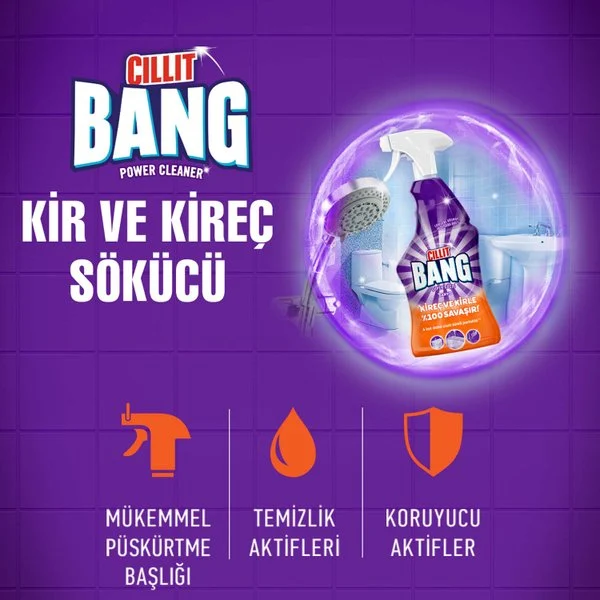 Cillit Bang Kir ve Kireç Sökücü 750ml - Thumbnail