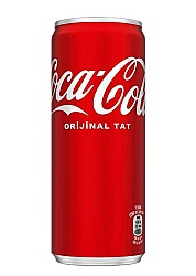 Coca Cola Klasik Slim Kutu 250ml 24lü