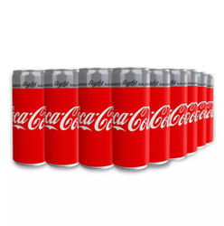 Coca Cola - Coca Cola Light 330 ml 24′lü