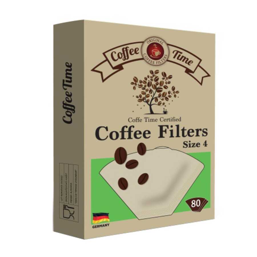 Coffee Time Filtre Kağıdı No:4 80 Li