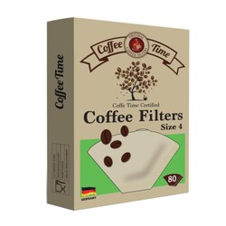 Coffee Time - Coffee Time Filtre Kağıdı No:4 80 li