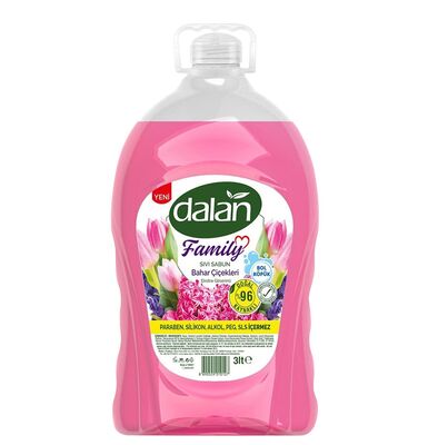 Dalan Sıvı Sabun Bahar Çiçeği 3lt