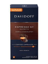 Tchibo - Davidoff Espresso 57 Ristretto Nespresso Uyumlu Kapsül Kahve 10 Adet Tchibo - Davidoff Espresso 57 Ristretto Nespresso Uyumlu Kapsül Kahve 10 Adet