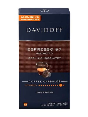 Davidoff Espresso 57 Ristretto Nespresso Uyumlu Kapsül Kahve 10 Adet