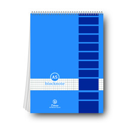 Dilman - Dilman Bloknot A5 Spiralli 40yp Kareli