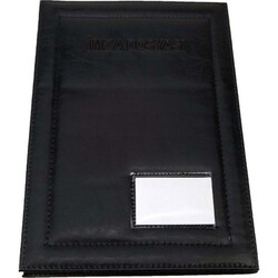 Dilman - Dilman İmza Dosyası Suni Deri 20li 23x33 Siyah