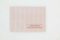 Dilman - Dilman Tediye Makbuzu 2/50-2 Nüsha Otokopili