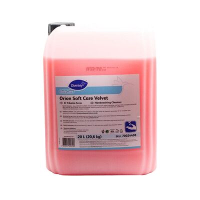 Diversey Orion Soft Care Velvet El Sabunu Pembe 20.6 kg 70024498