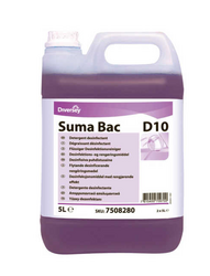 Diversey - Diversey Suma Bac D10 Dezenfektanlı Deterjan 5 lt 7508280 Diversey - Diversey Suma Bac D10 Dezenfektanlı Deterjan 5 lt 7508280