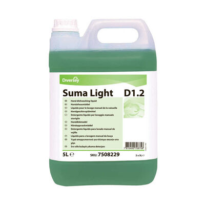 Diversey Suma D12 Light Elle Bulaşık Yıkama Deterjanı 5 lt 7508229