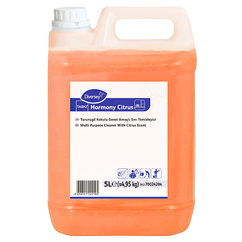 Diversey Taski Harmony Citrus Genel Temizlik Deterjanı 5 l 70024204