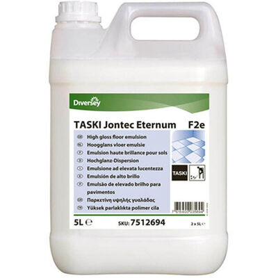 Diversey Taski Jontec Eternum F2e Yüksek Parlaklık Sağlayan Akrilik Cila 5 kg 7512694