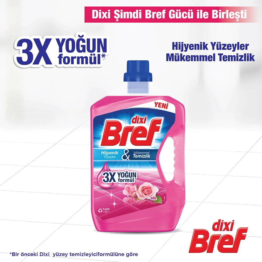 Bref Dixi Yüzey Temizleyici Yaban Gülü 2.5kg